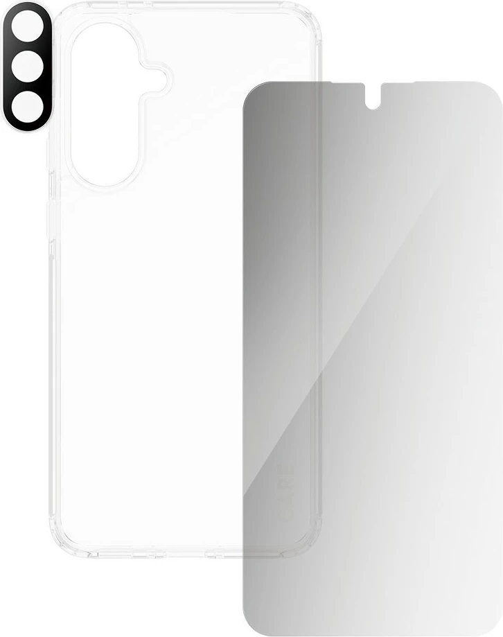Mbështjellës PanzerGlass CARE Flagship 3-in-1 për Samsung Galaxy A56 5G, transparent