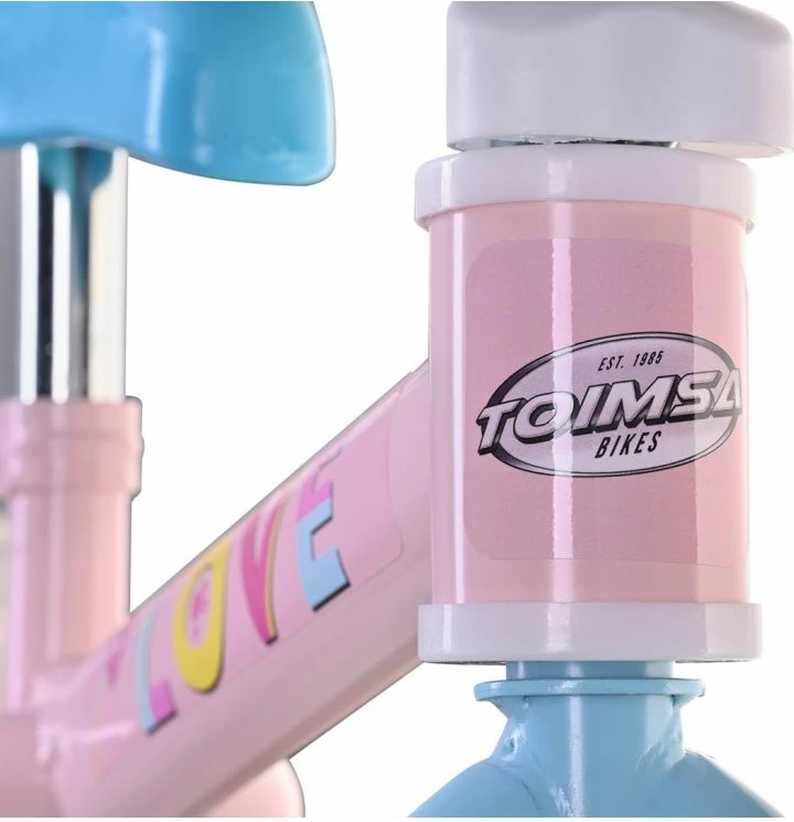 Bicikletë balancuese për fëmijë Toimsa Barbie, rozë