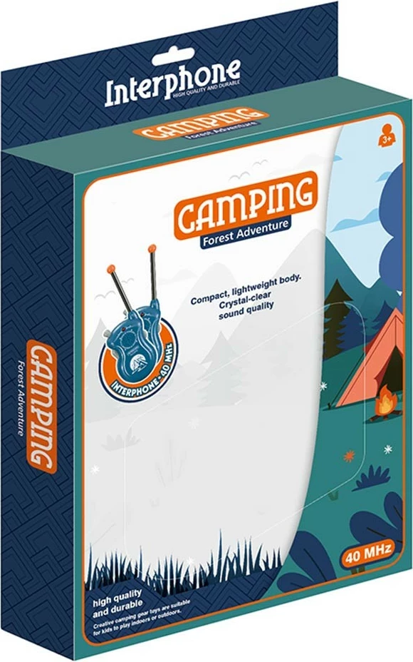 Set walkie-talkie Madej 011776, plastikë, Blu/Gri, për fëmijë