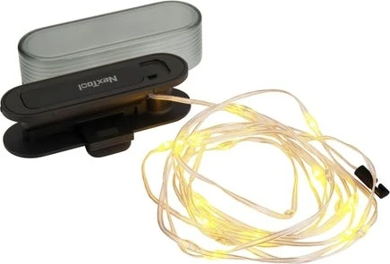 Llambë kampingu NexTool NE20282 me shirit drite 2m, 10 orë, e zezë