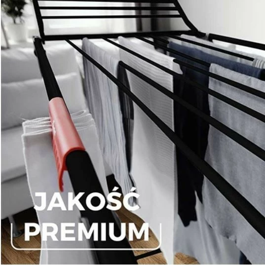 Tharëse rrobash Vileda King Ultimate, 174096, e zezë