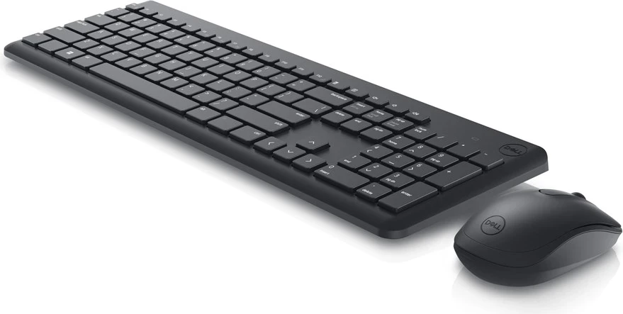 Set tastierë & maus Dell KM3322W, Wireless, të zeza
