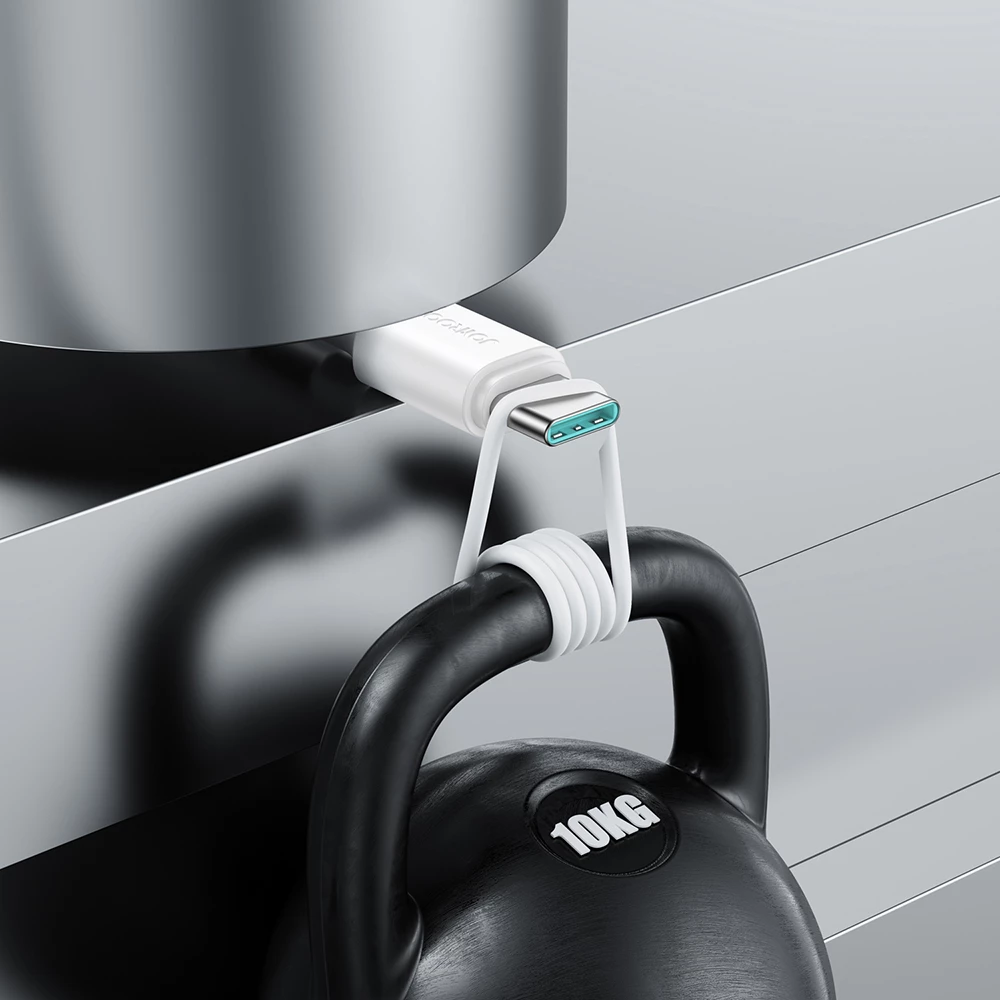 Kabllo karikimi dhe të dhënash, Joyroom, Long-Lasting Series A9 S-UC027A9, 2m 3A 20W USB-A në USB-C USB 2.0 480 Mbps, e bardhë