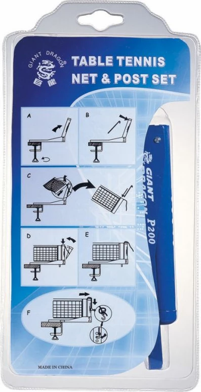 Rrjetë ping pong SMJ, blu