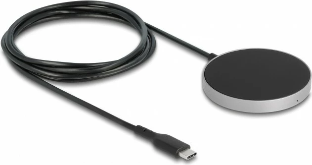 Pad wireless për mbushje DeLOCK, 15W, USB, 1.5m, e zezë