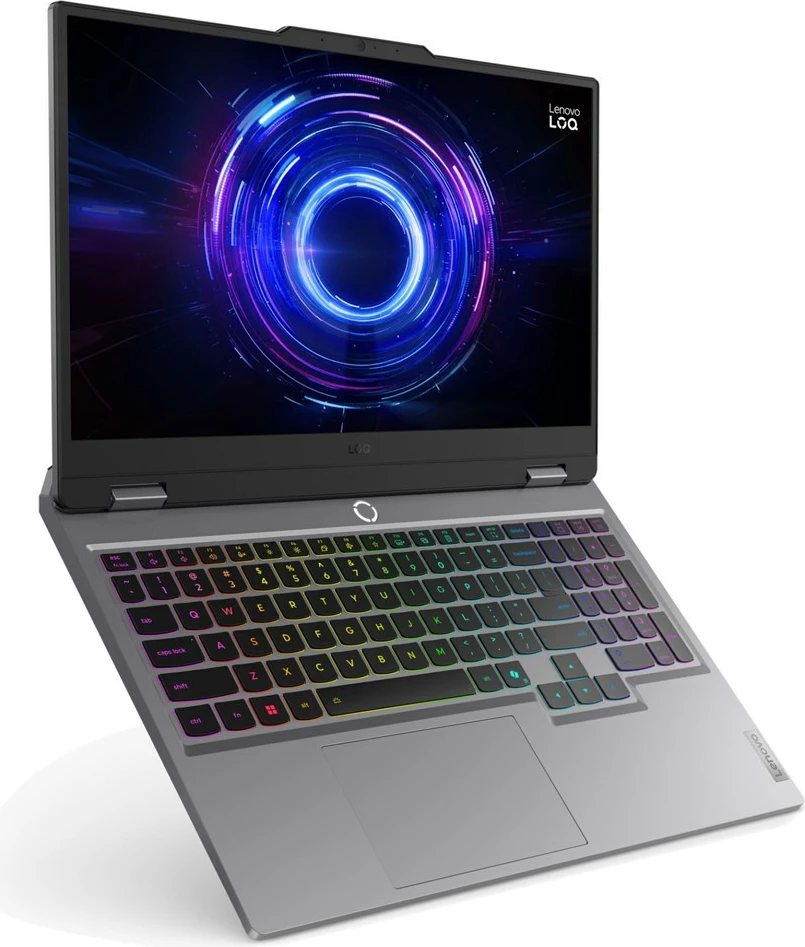 Laptop Lenovo LOQ 15IRX10, 15.6", Intel Core i5-13450HX, 16 GB RAM, 1 TB SSD, NVIDIA RTX 5050 8 GB, Luna Grey