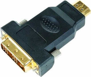 Adapter HDMI në DVI Gembird A-HDMI-DVI-1, i zi