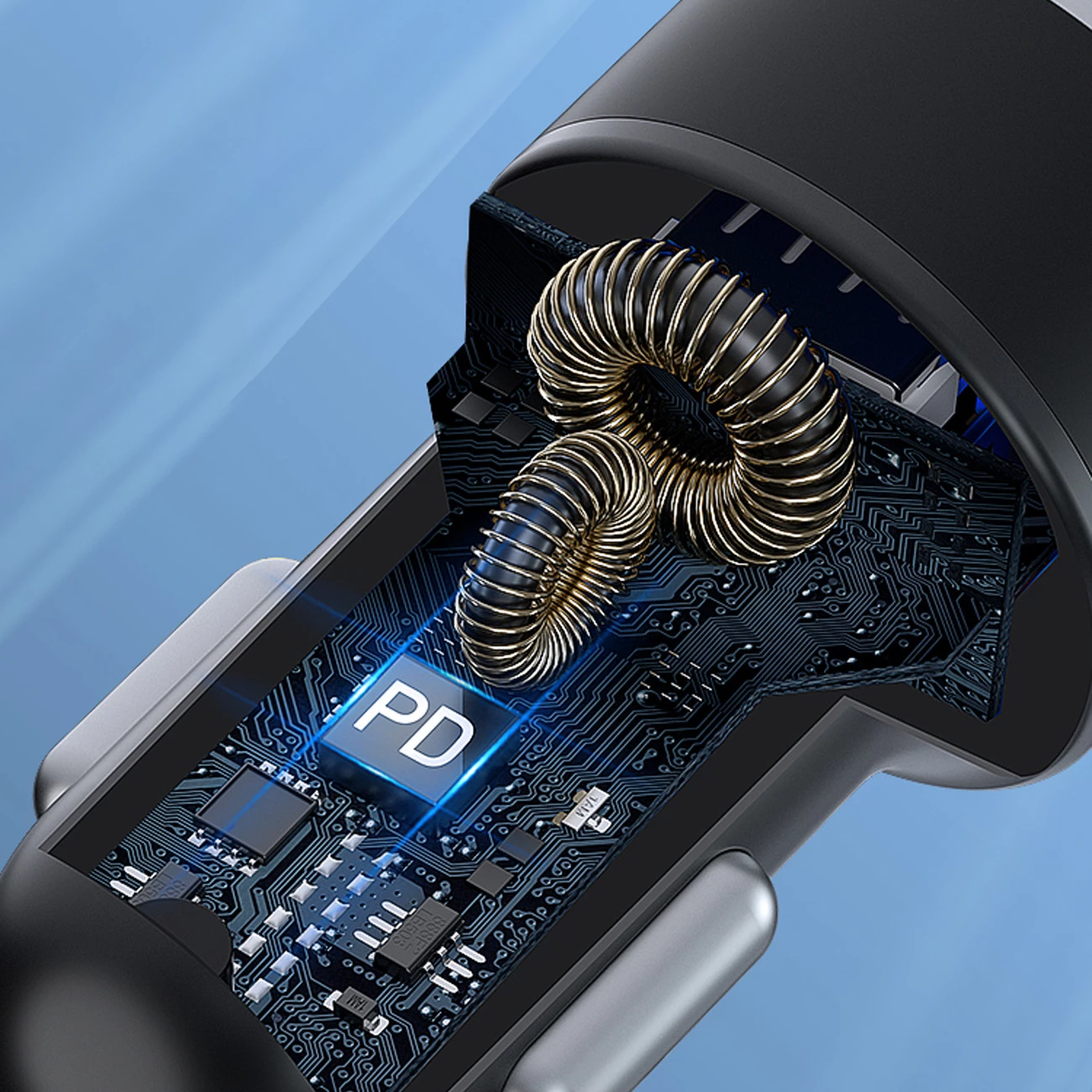 Karikues veture Wozinsky WDCCAC, 36W, 2 porta USB-C/USB-A, i zi