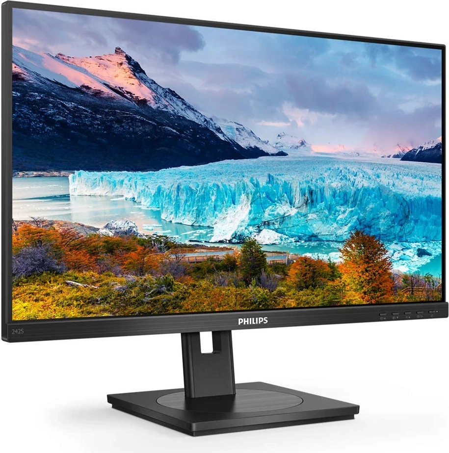 Monitor LED Philips S Line 242S1AE/00, 23.8 inç, Full HD, i zi