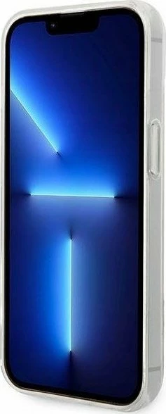 Mbështjellës Karl Lagerfeld KLHCP14MCFNRC për Apple iPhone 14 Plus, hardcase, Choupette Fun, transparent