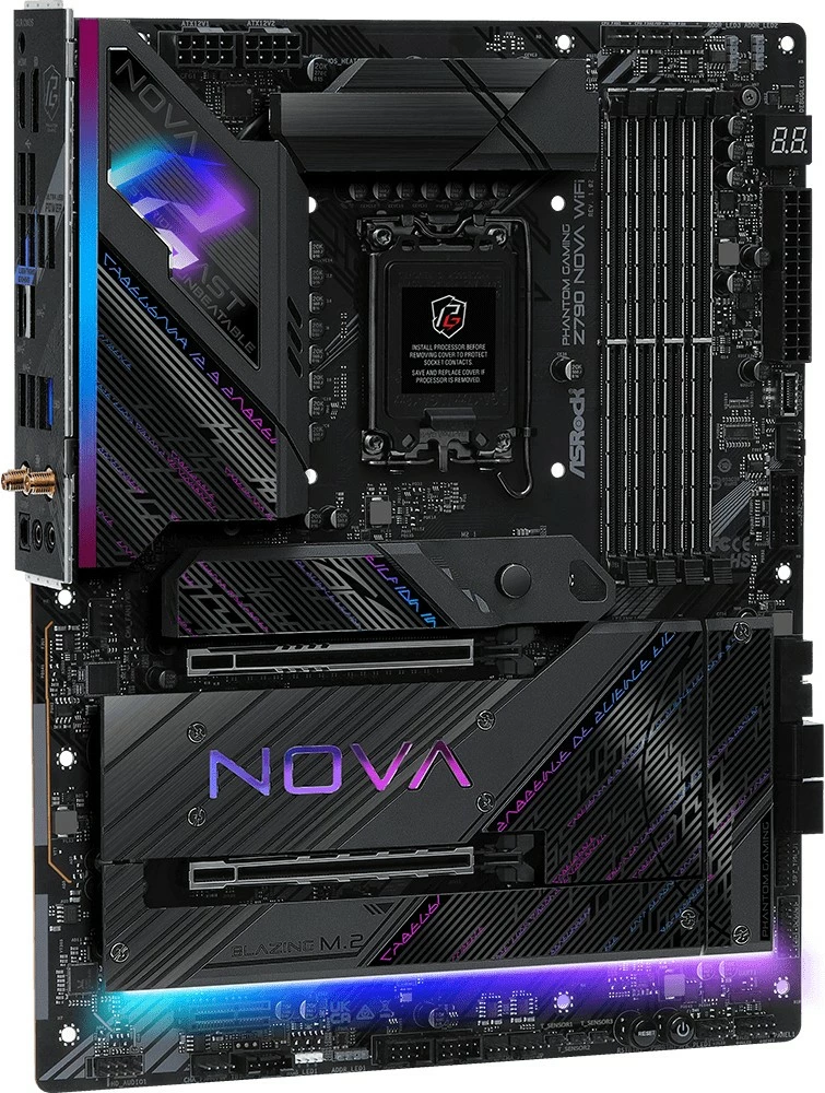 Pllakë amë ASRock Z790 Nova WiFi, Intel, LGA 1700, DDR5, 192 GB