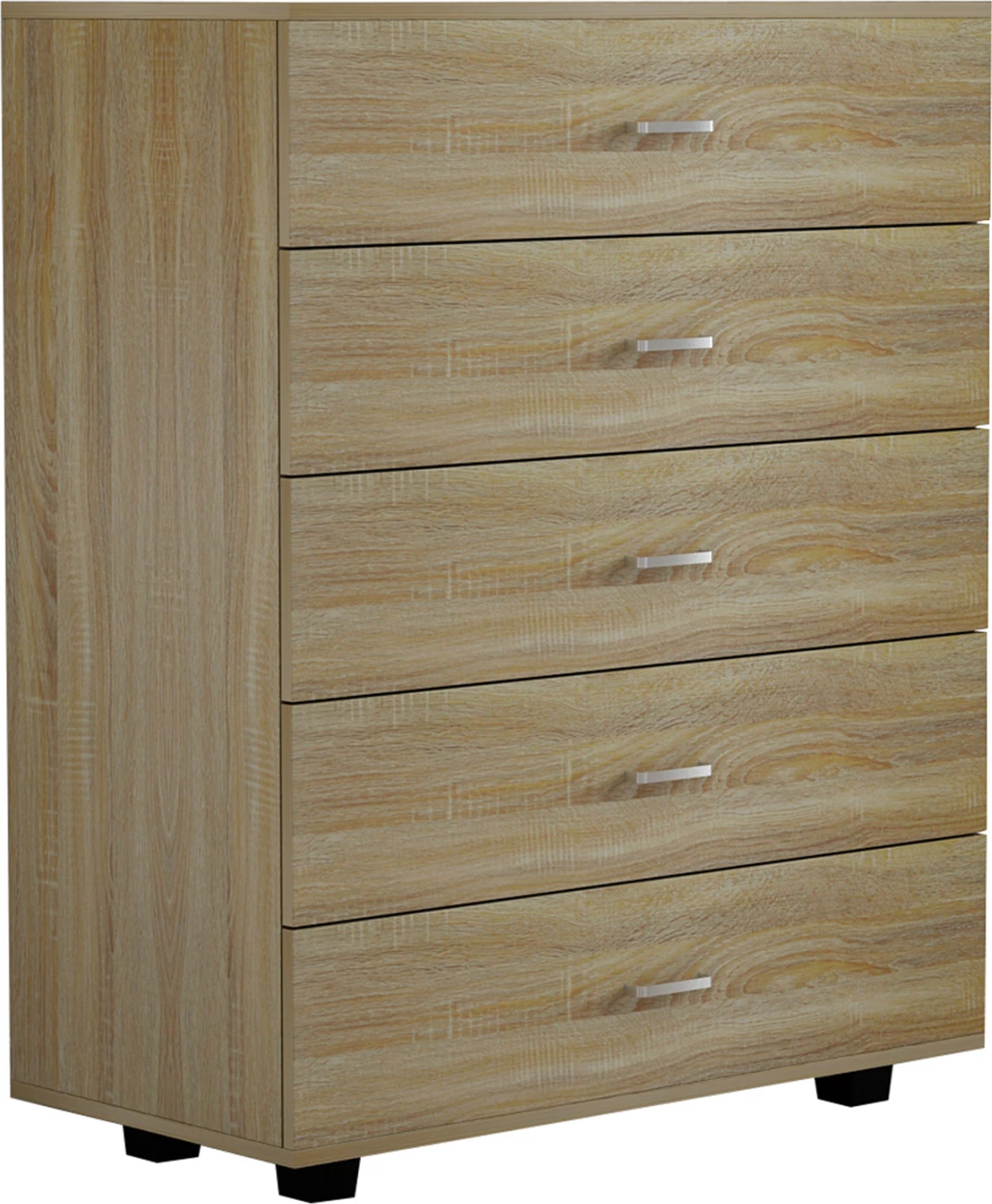 Komodinë e madhe THORG FH8995.01, 80x40x100H cm, 5 sirtarë
