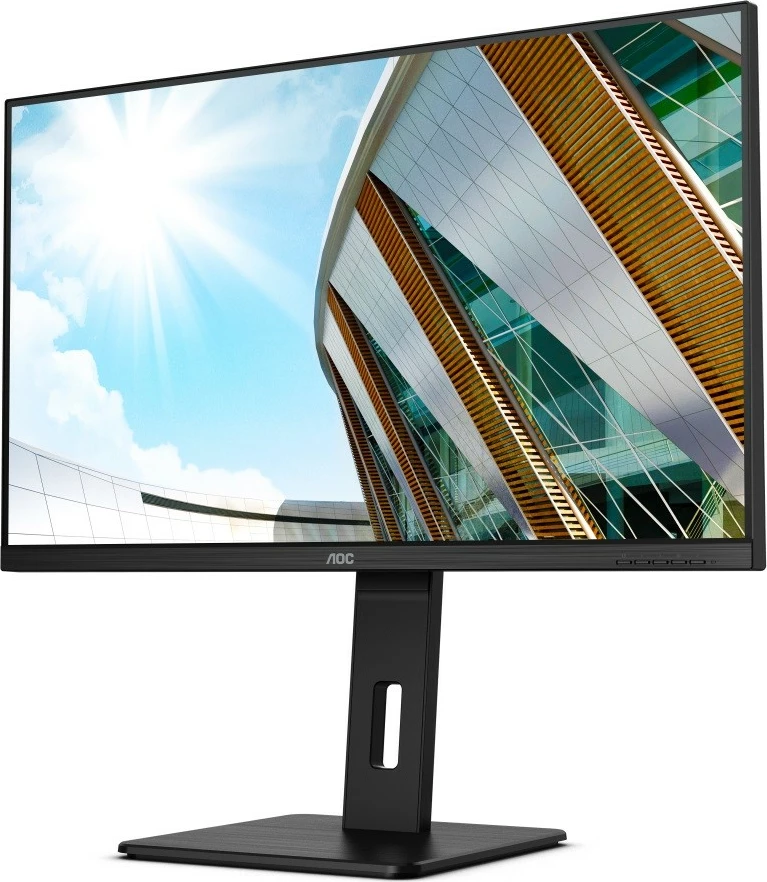 Monitor AOC U32P2, 31.5 inç, VA, 4K UHD, HDMIx2, DP, Pivot, Zi