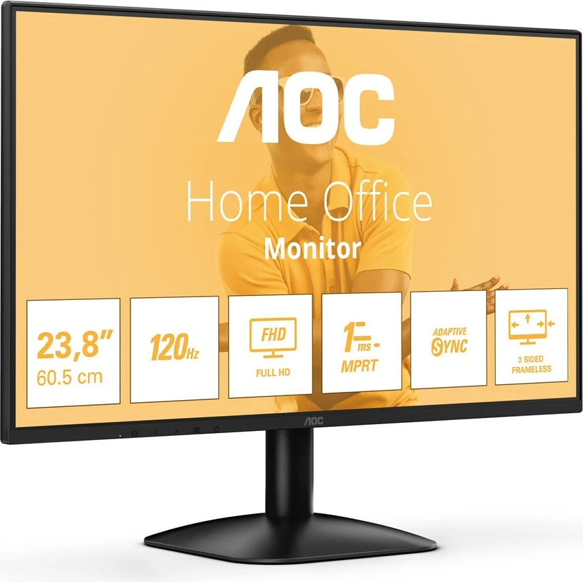 Monitor AOC 24B31H, 23.8", Full HD, IPS, 120 Hz, Zi