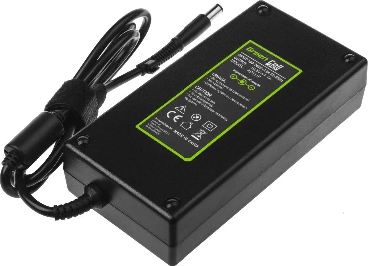 Adapter për laptop Green Cell AD111P, i zi