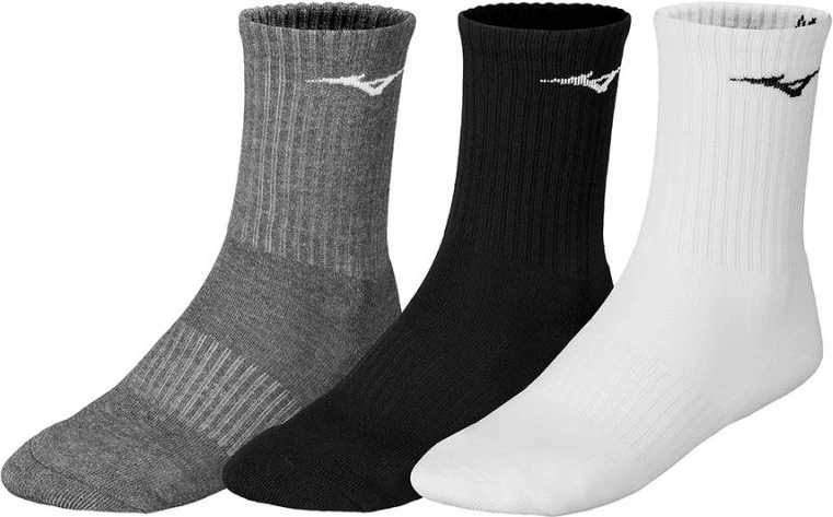 Çorape për stërvitje Mizuno, të bardha