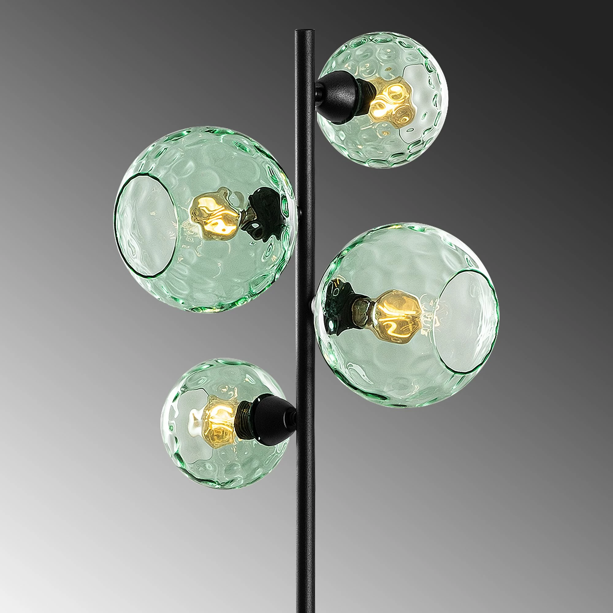 Llambë dyshemeje Opviq, ngjyrë mint e zezë, Benek - 20 - 15 - 14515