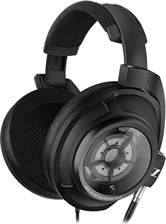 Kufje me kabllo Sennheiser 507435, over-ear, closed-back, me shirit koke, të zeza