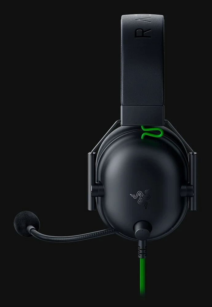 Kufje Razer BlackShark V2 X, me kabllo, USB Type-C, për lojëra, e zezë