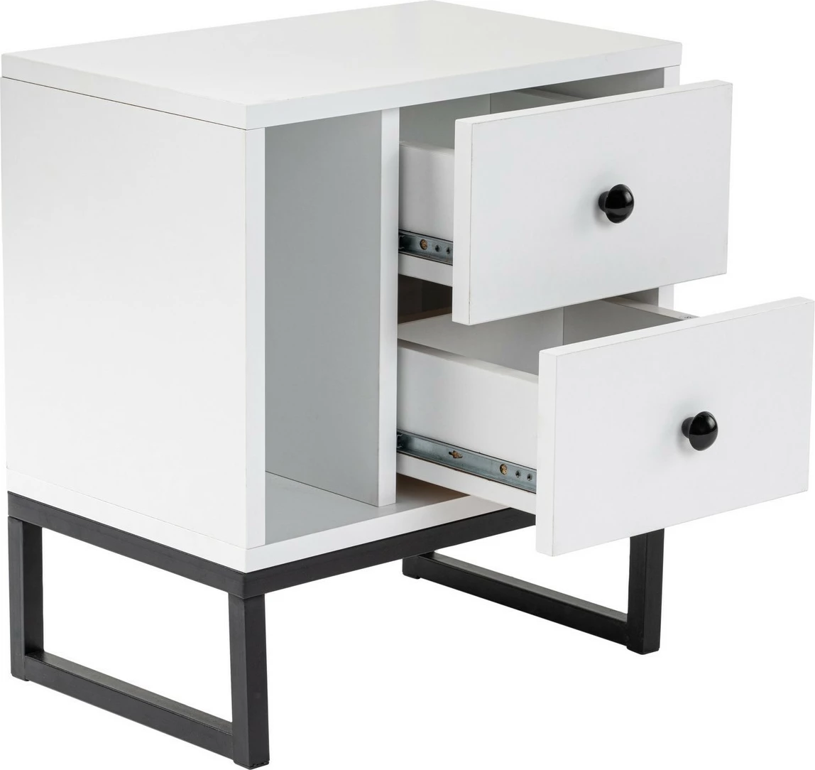 Komodinë natës Nordure, Glimmer, e bardhë, e zezë