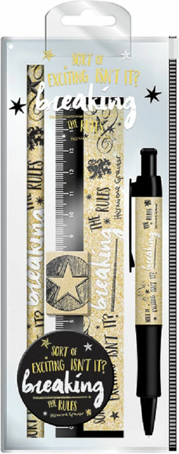 Set zyre Pyramid International Harry Potter Hermione, bezhë/zezë, set 3 copë