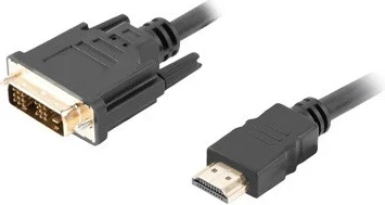 Kabllo Lanberg CA-HDDV-10CC-0030-BK, 3m, i zi