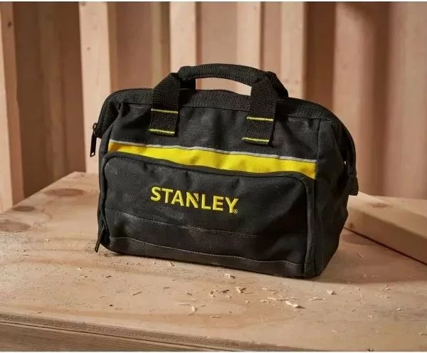 Çantë veglash Stanley S1-93-330 12" nylon 600D 30x25x13 cm, e zezë/gri