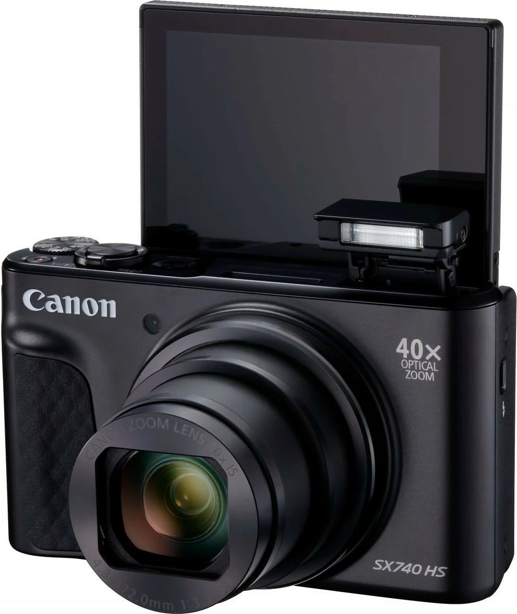 Aparat Canon PowerShot SX740 HS, 20.3 MP, 40x Zoom, 4K, i zi