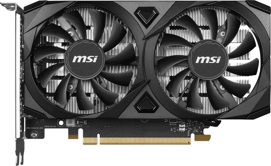 Kartelë grafike MSI VENTUS GeForce RTX 3050 6 GB, GDDR6, PCI Express x8 4.0, e zezë