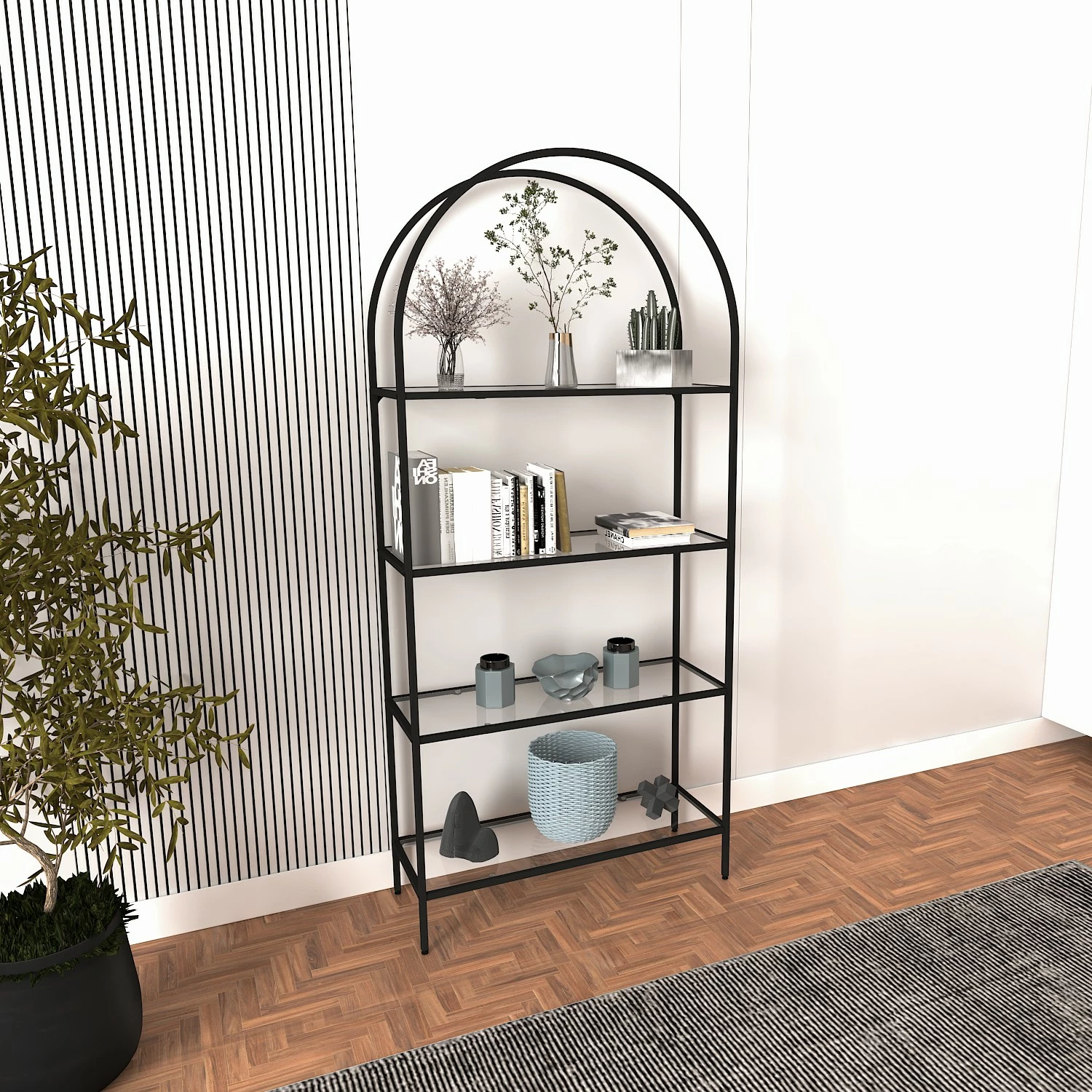 Raft librash Hanah Home, Mona, xham i zi