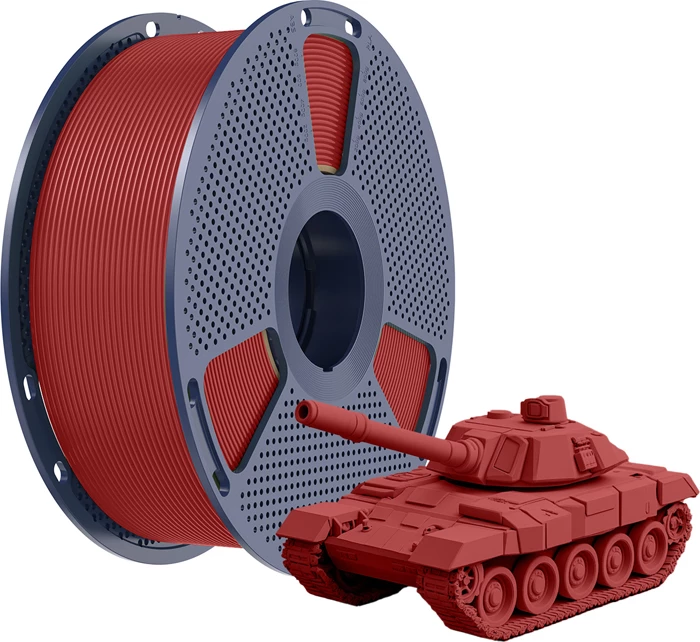 Filament për printim 3D Sunlu PLA+ High-Speed PLA+ H-S R 1.75mm, i kuq