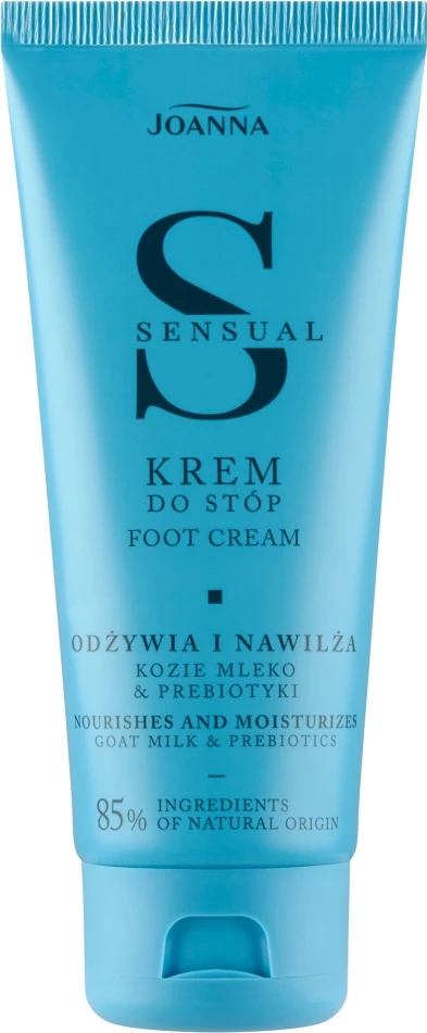 Krem për këmbë Joanna Sensual me qumësht dhie dhe prebiotikë 100g