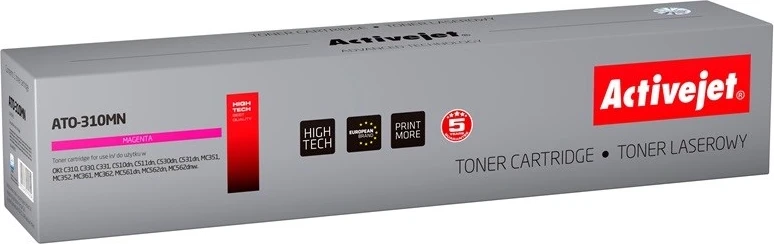 Toner zëvendësues Activejet ATO-310MN për printer OKI, i vjollcë