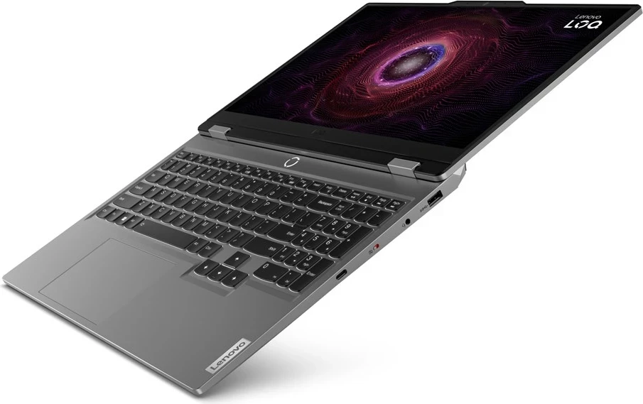Laptop Lenovo LOQ 15ARP9, 15.6", AMD Ryzen 7 7435HS, 24 GB RAM, 512 GB SSD, NVIDIA RTX 4060, Gri + Backpack