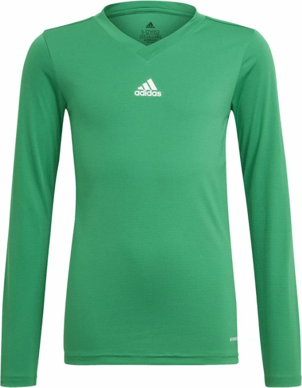 Fanellë stërvitjeje për djem adidas e gjelbër