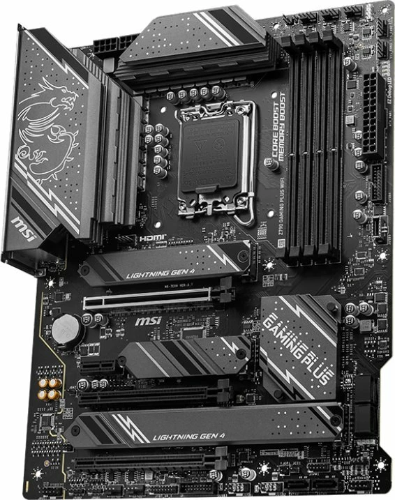 Pllakë amë MSI Z790 Gaming Plus WiFi ATX, DDR5, Bluetooth, 7.1 audio, e zezë
