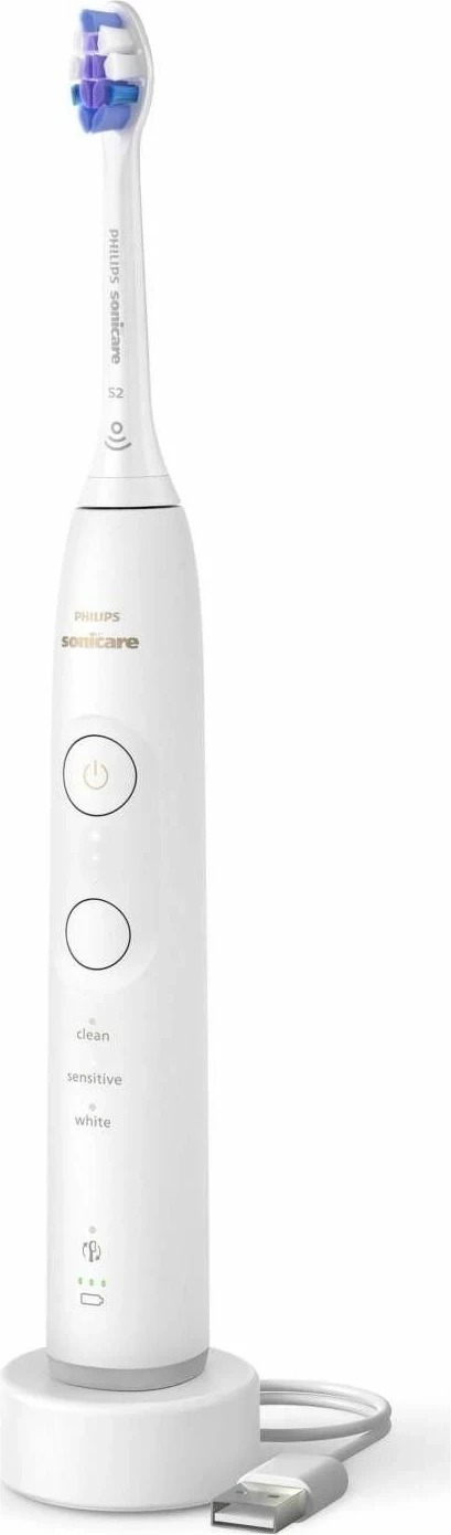 Furçë dhëmbësh sonike Philips Sonicare 6500 HX7410/02, e bardhë