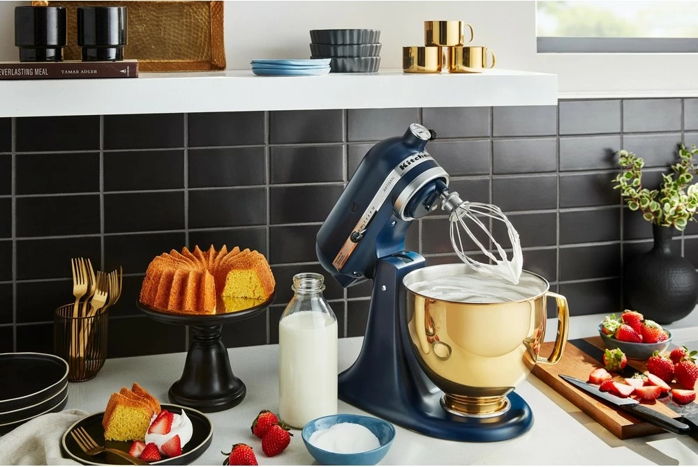 Mikser KitchenAid Artisan 5KSM175PSEIB, 4.8L, 300W, kaltër