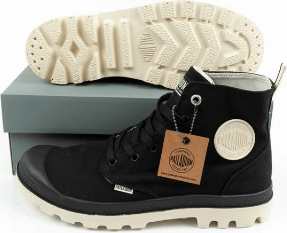 Këpucë lifestyle Palladium për meshkuj, të zeza