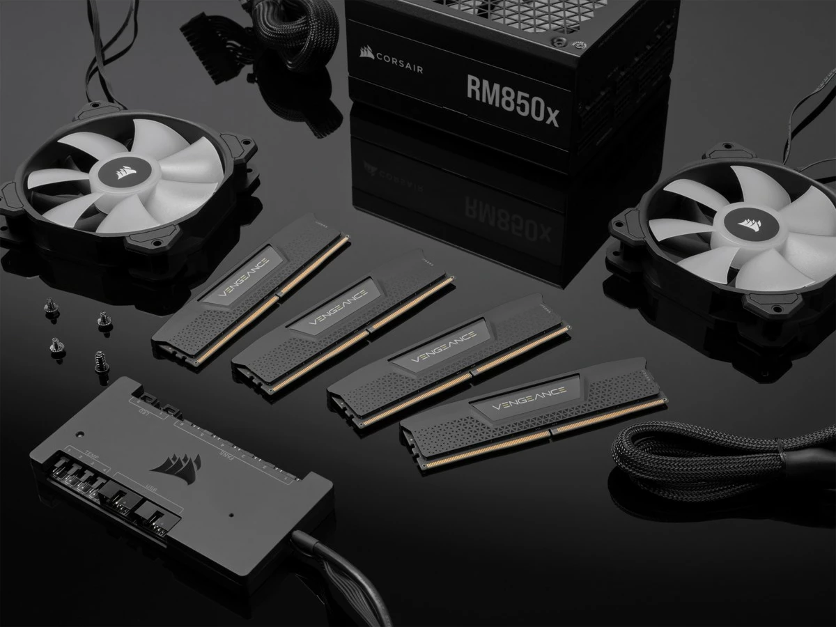 RAM Memorje Corsair Vengeance 64GB (2x32GB) DDR5 5600MHz CL40, e zezë