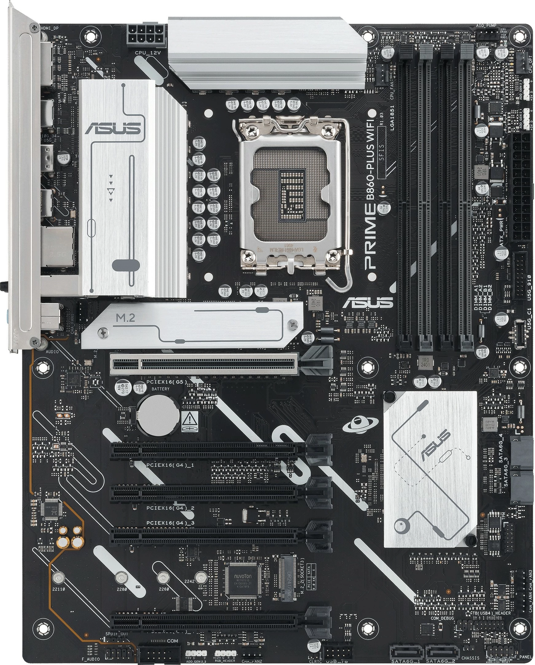 Pllakë amë ASUS PRIME B860-PLUS WIFI, LGA1851