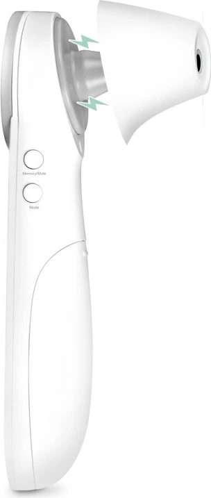 Termometër pa kontakt neno Medic T07, LCD, për ballë, i bardhë