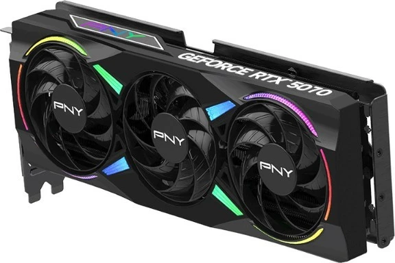 Kartelë grafike PNY GeForce RTX 5070 ARGB EPIC-X RGB, 12GB DDR7, PCI-E 5.0, e zezë