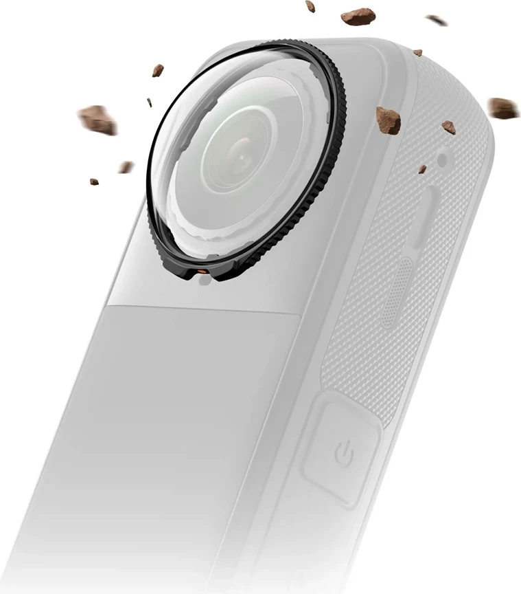 Mbrojtëse lente për kamera Insta360 CINSBAHC, plastikë, e zezë