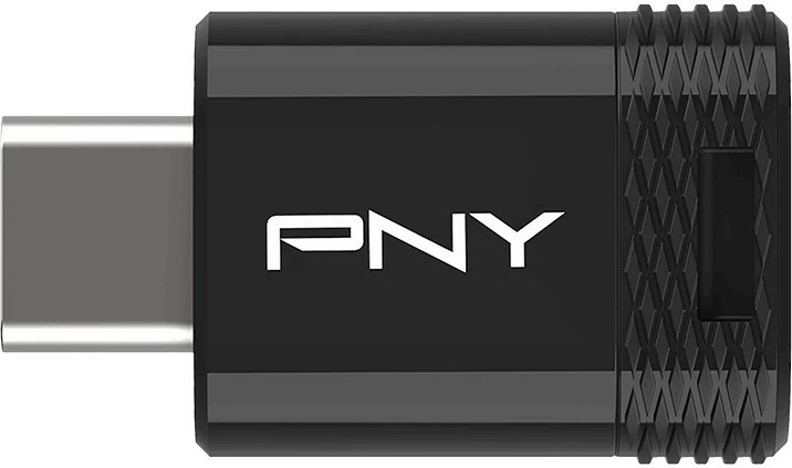 Pendrive PNY Elite-X Fit Type-C 256GB, USB 3.2, e zezë