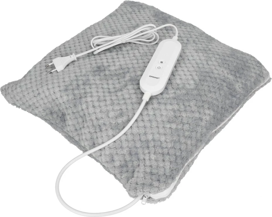 jastëk ngrohës elektrik, PRIME3, SHP31, 45 x 40 cm, 100 W, 4 nivele ngrohjeje, fikje automatike 90 min, gri
