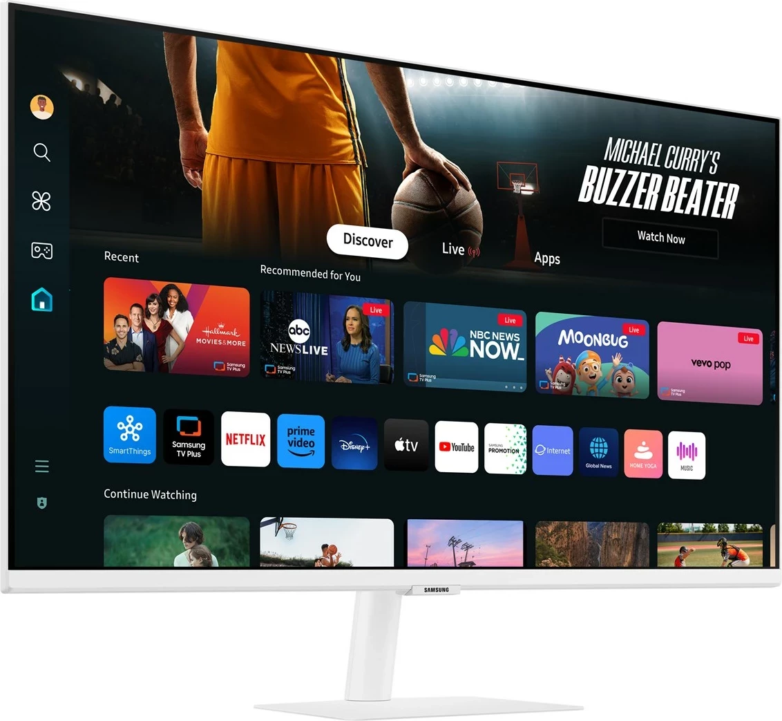Monitor Samsung M70D 32", 4K Ultra HD, LED, i zi