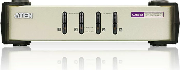 Switch KVM ATEN CS84U, 4 porta, PS/2-USB, VGA