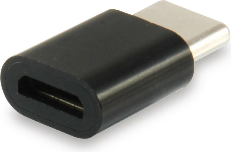 Adapter USB C në Micro USB Equip, i zi
