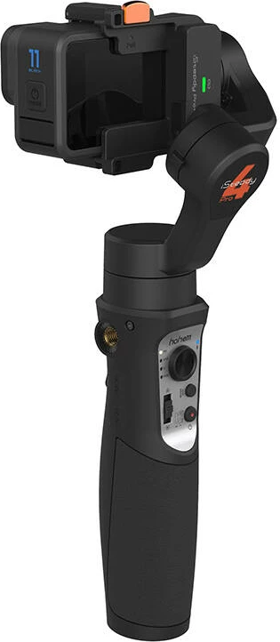 Gimbal HOHEM iSteady Pro4 për kamera sportive, IPX4, 14h, i zi